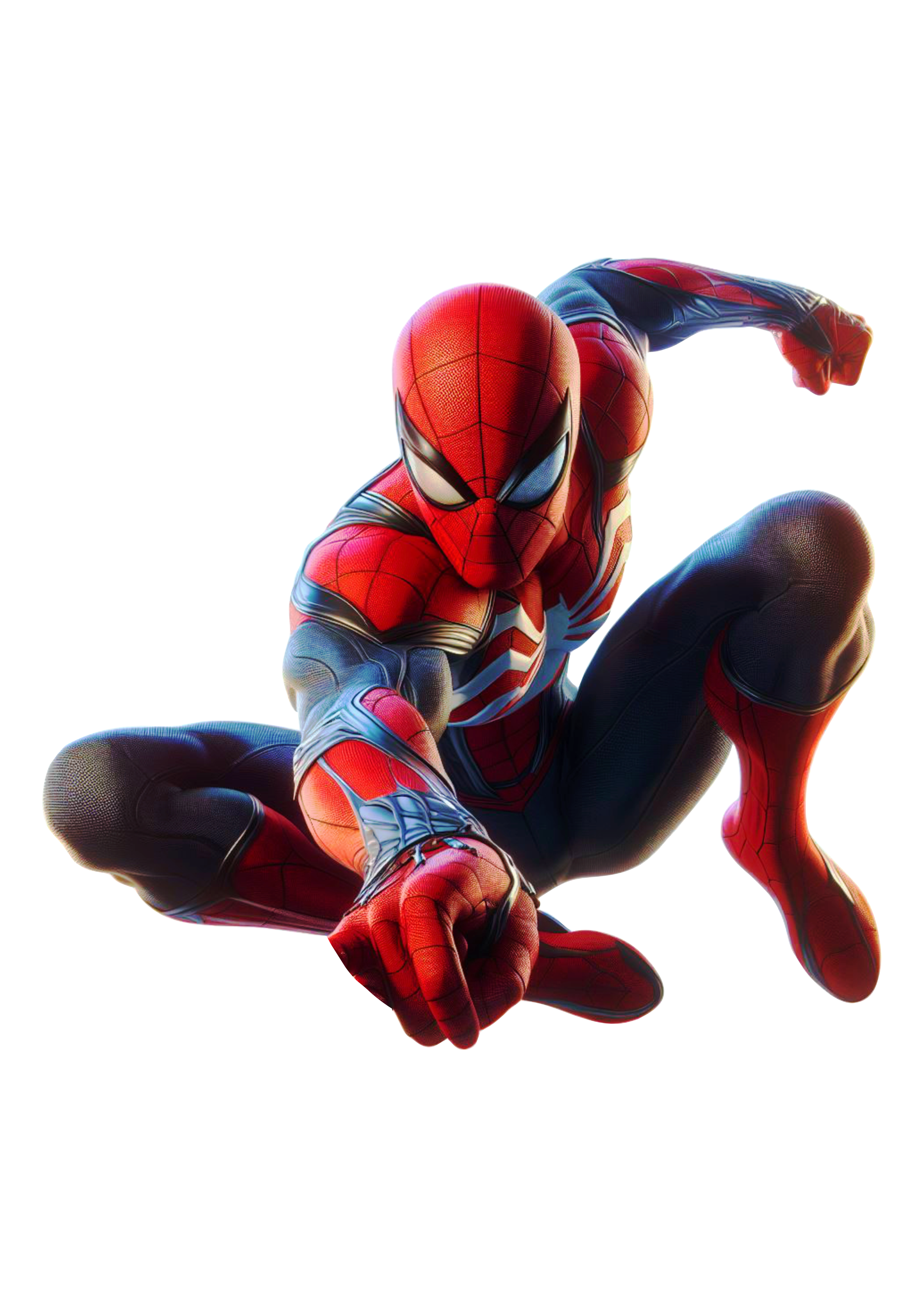 O espetacular Homem-Aranha personagem de quadrinhos e games fundo transparente png clipart