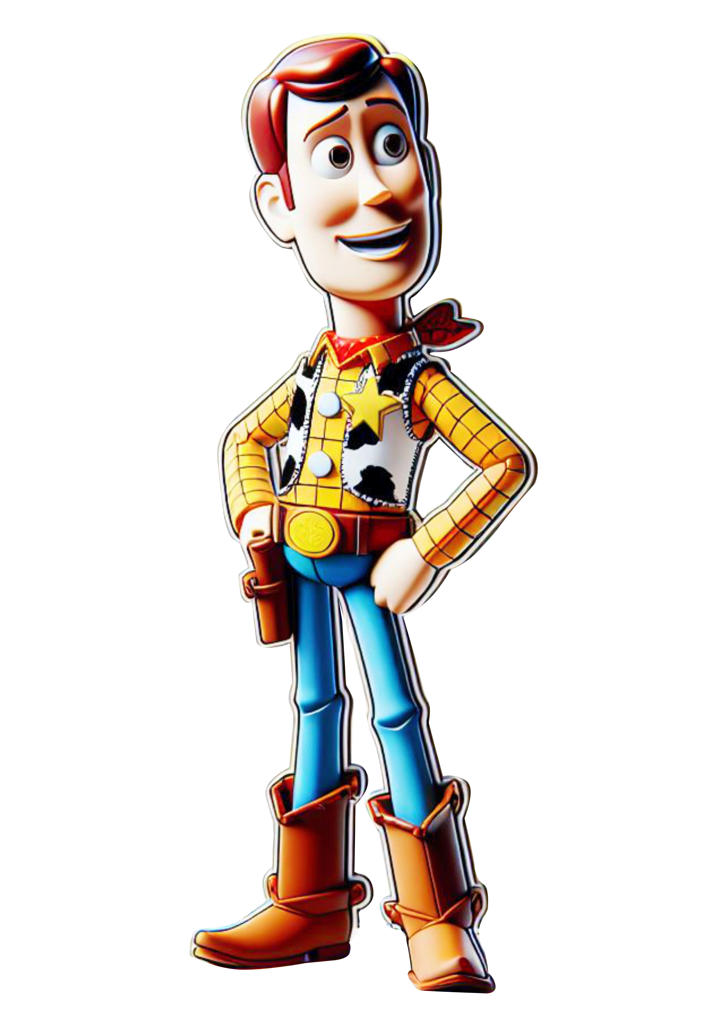Xerife Woody personagem toy story fundo transparente png
