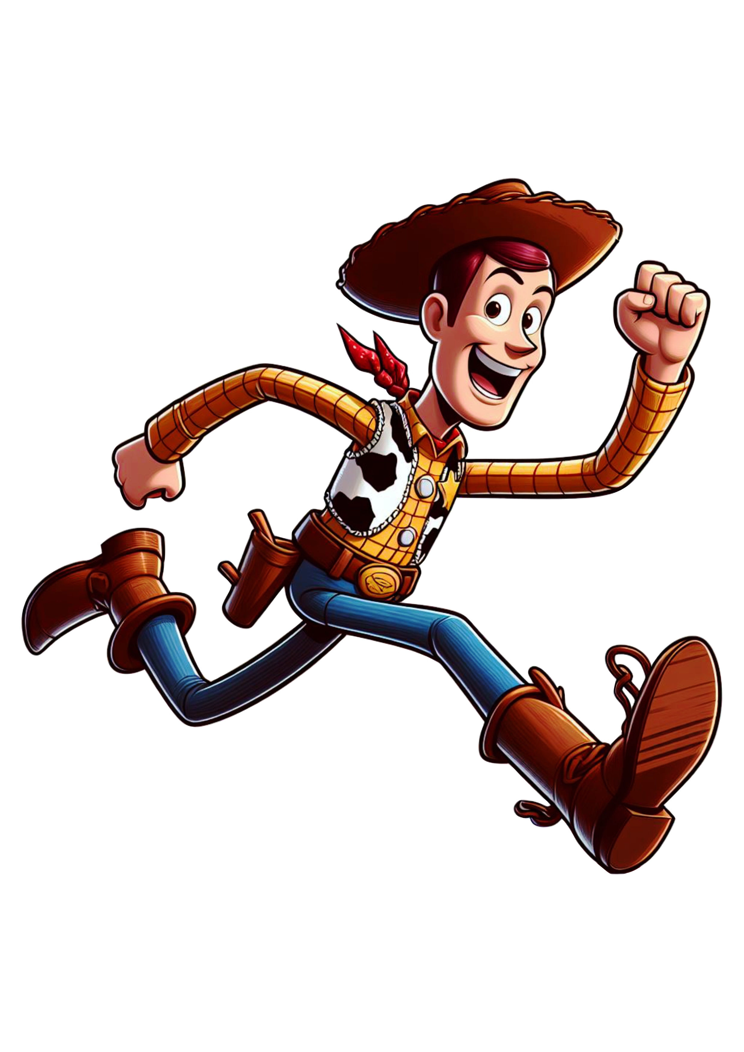 Xerife Woody personagem toy story fundo transparente png clipart vetor ilustração