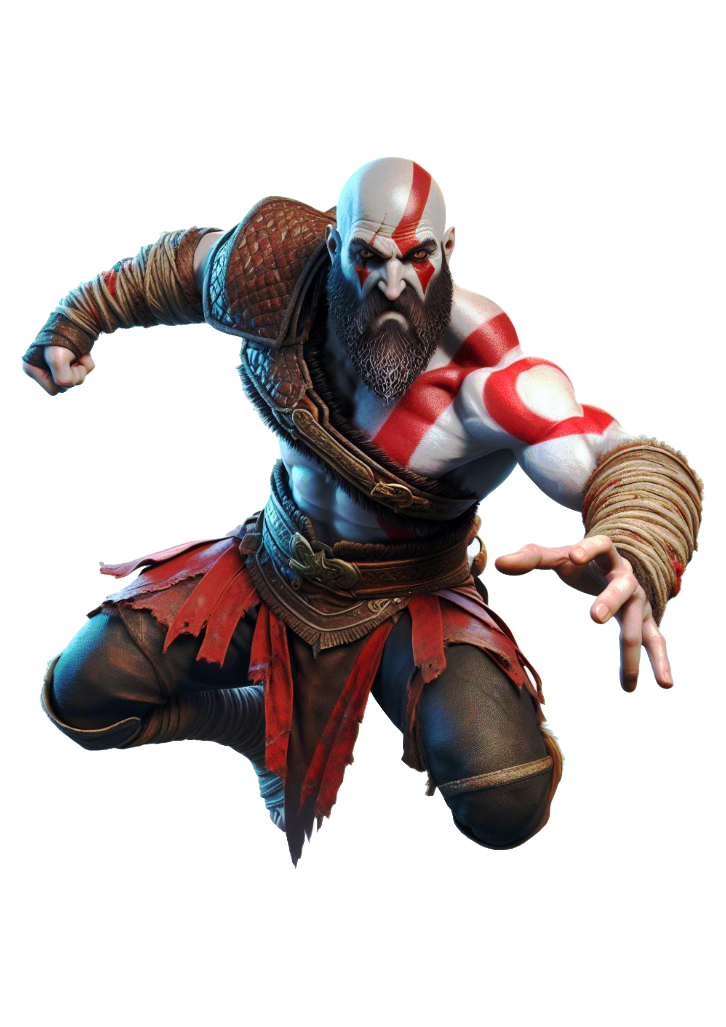 God of war png Kratos novo game personagem fictício Sony