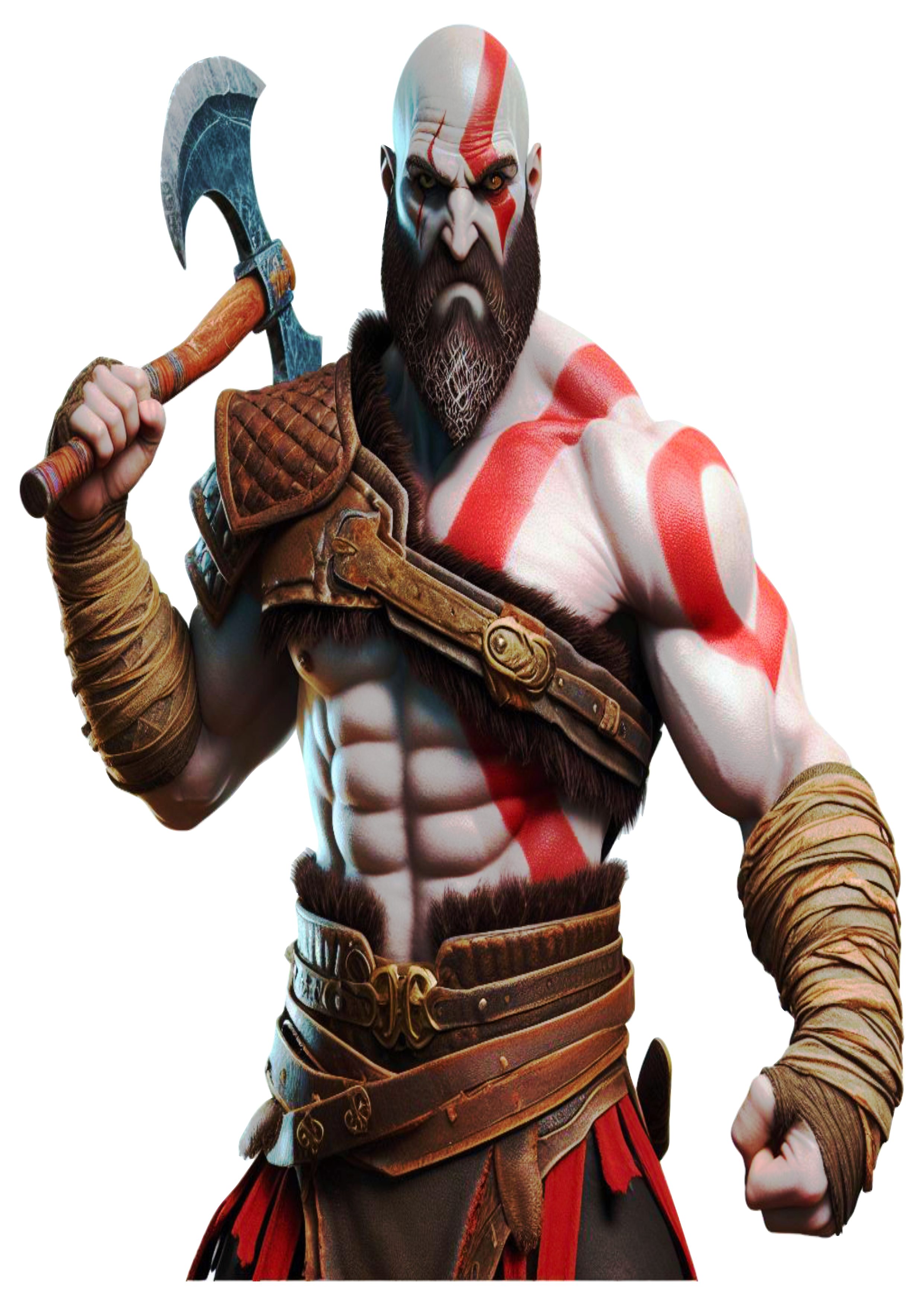 God of war png Kratos novo game personagem fictício Sony playstation
