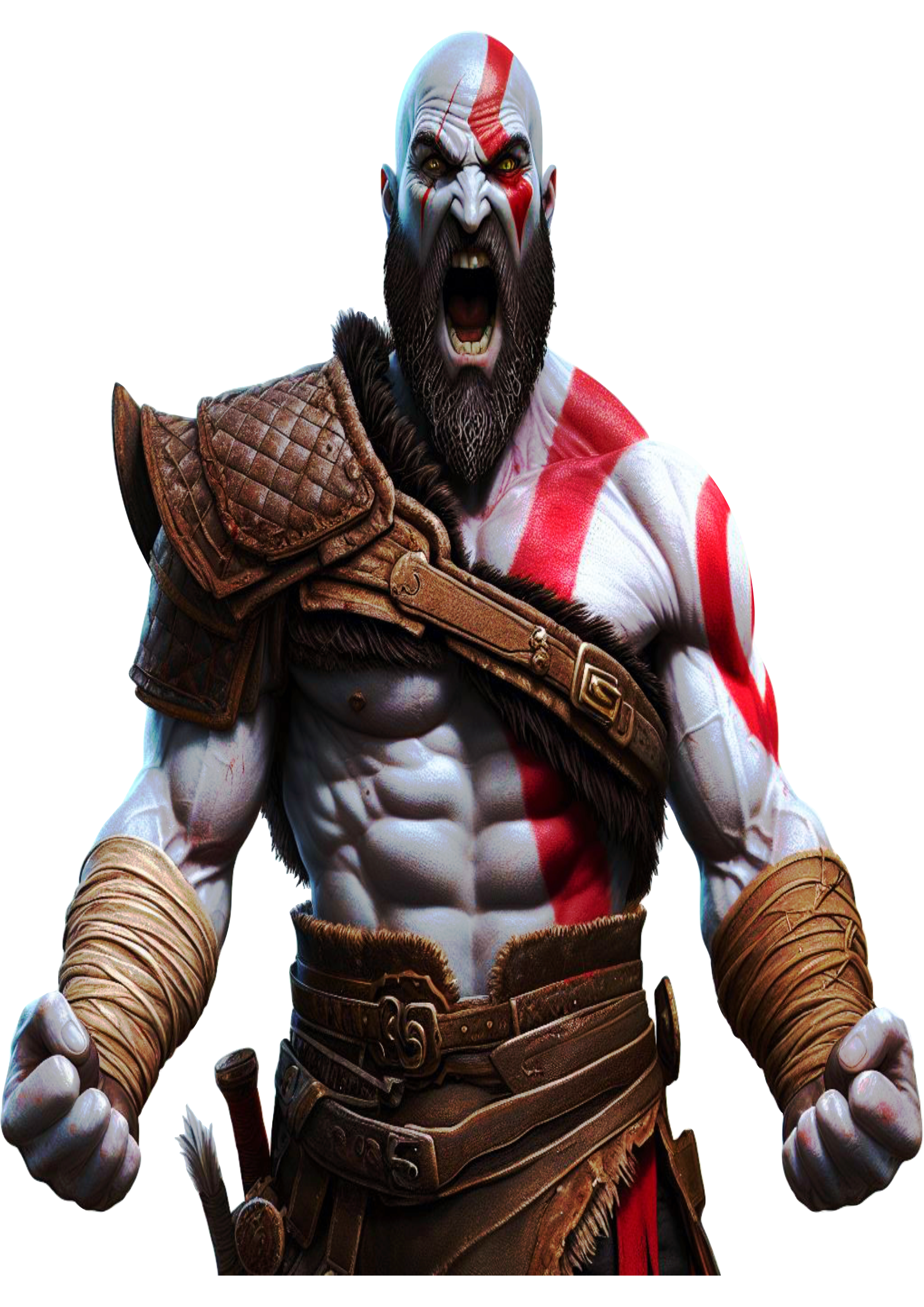 God of war png Kratos novo game personagem fictício Sony playstation hack and slash