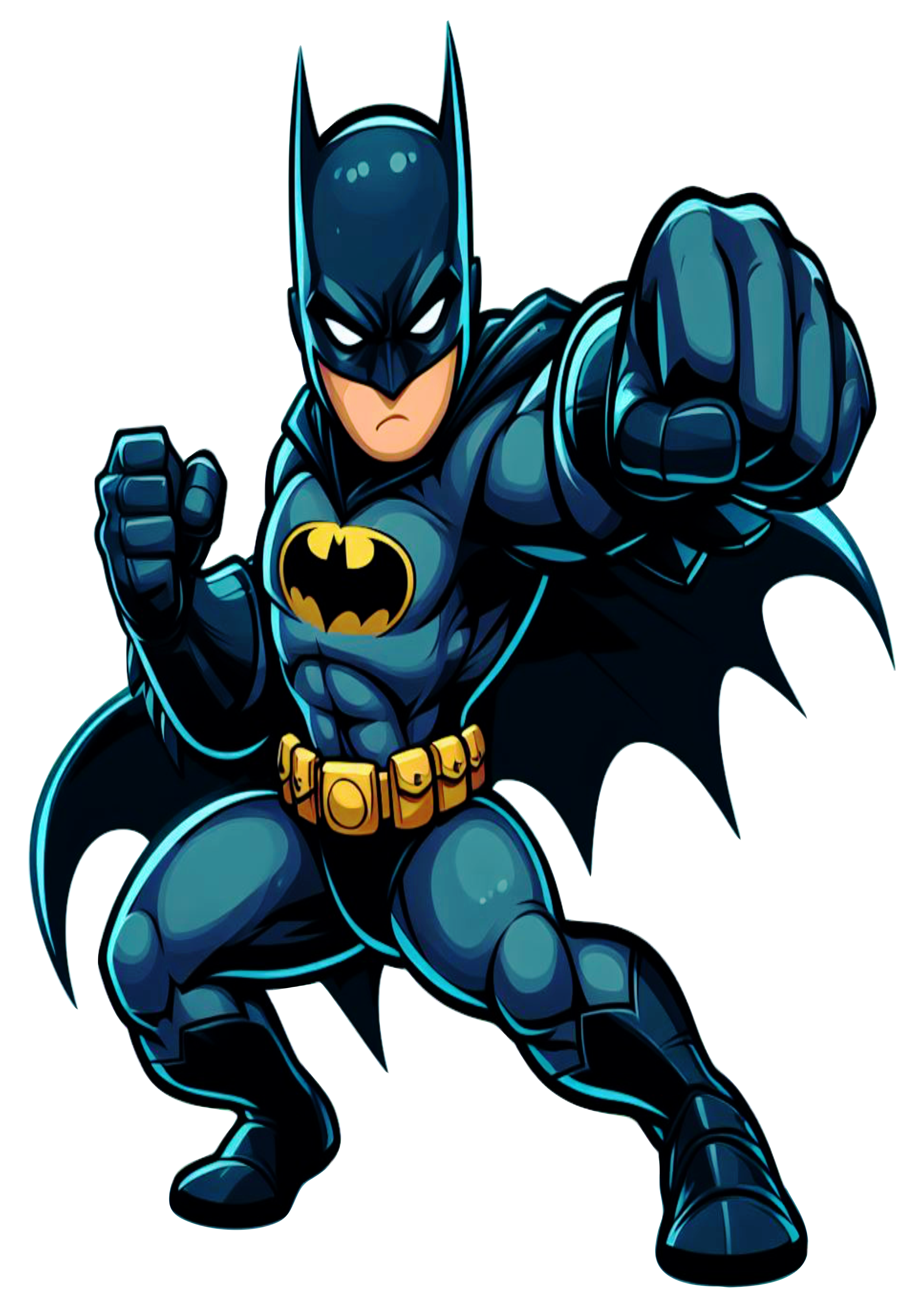 Homem Morcego Batman png desenho simples cartoon
