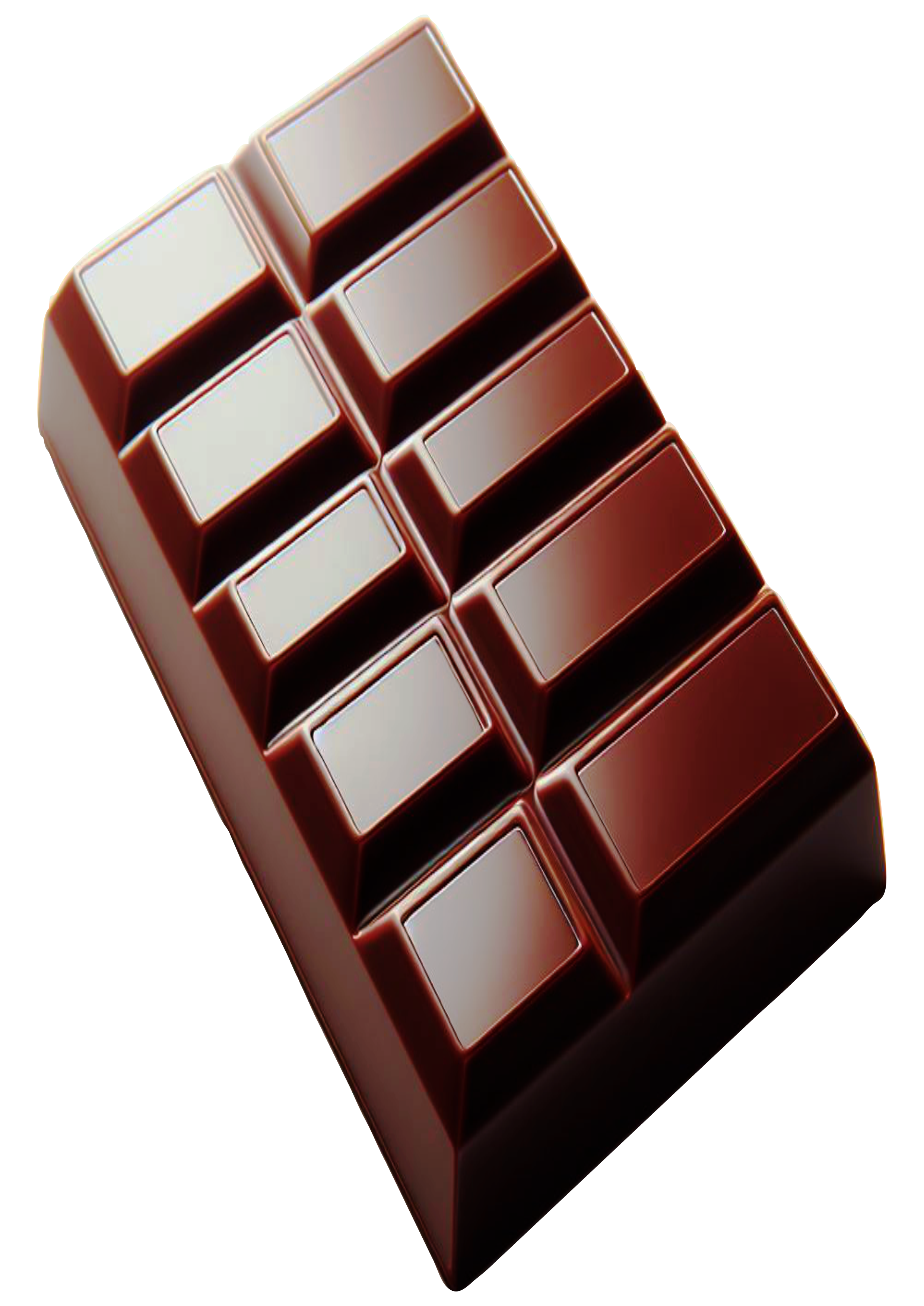 Chocolate bar png transparent background cutout