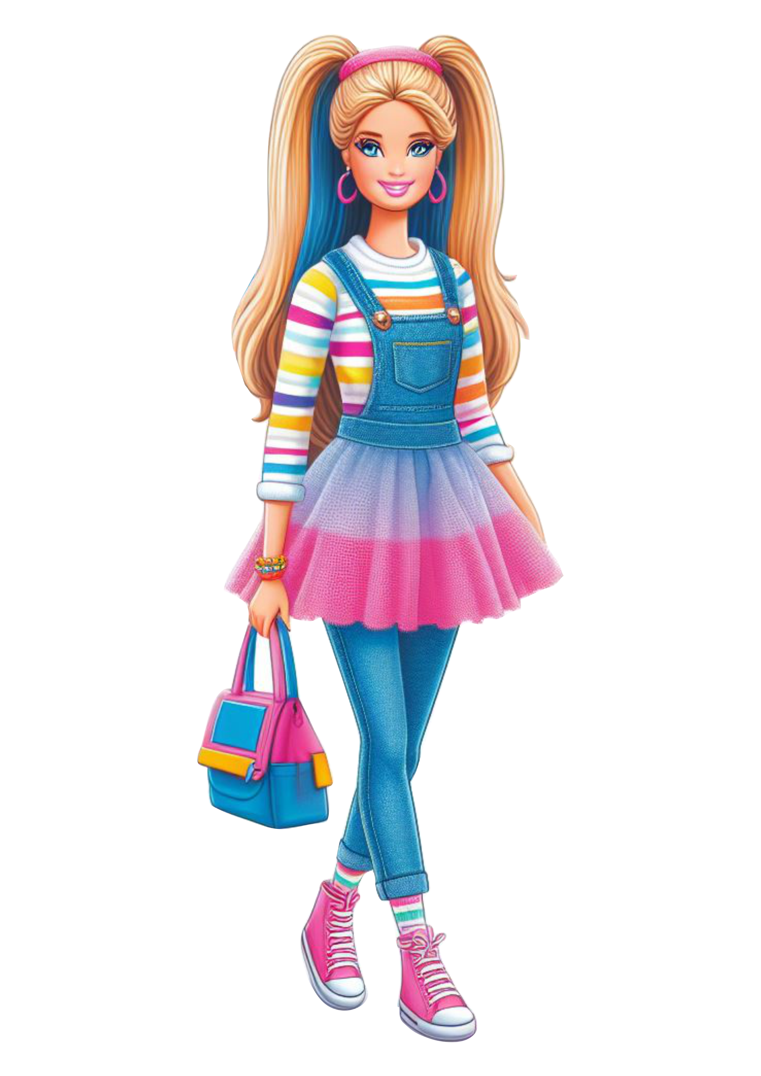 Imagens grátis boneca Barbie com fundo transparente png