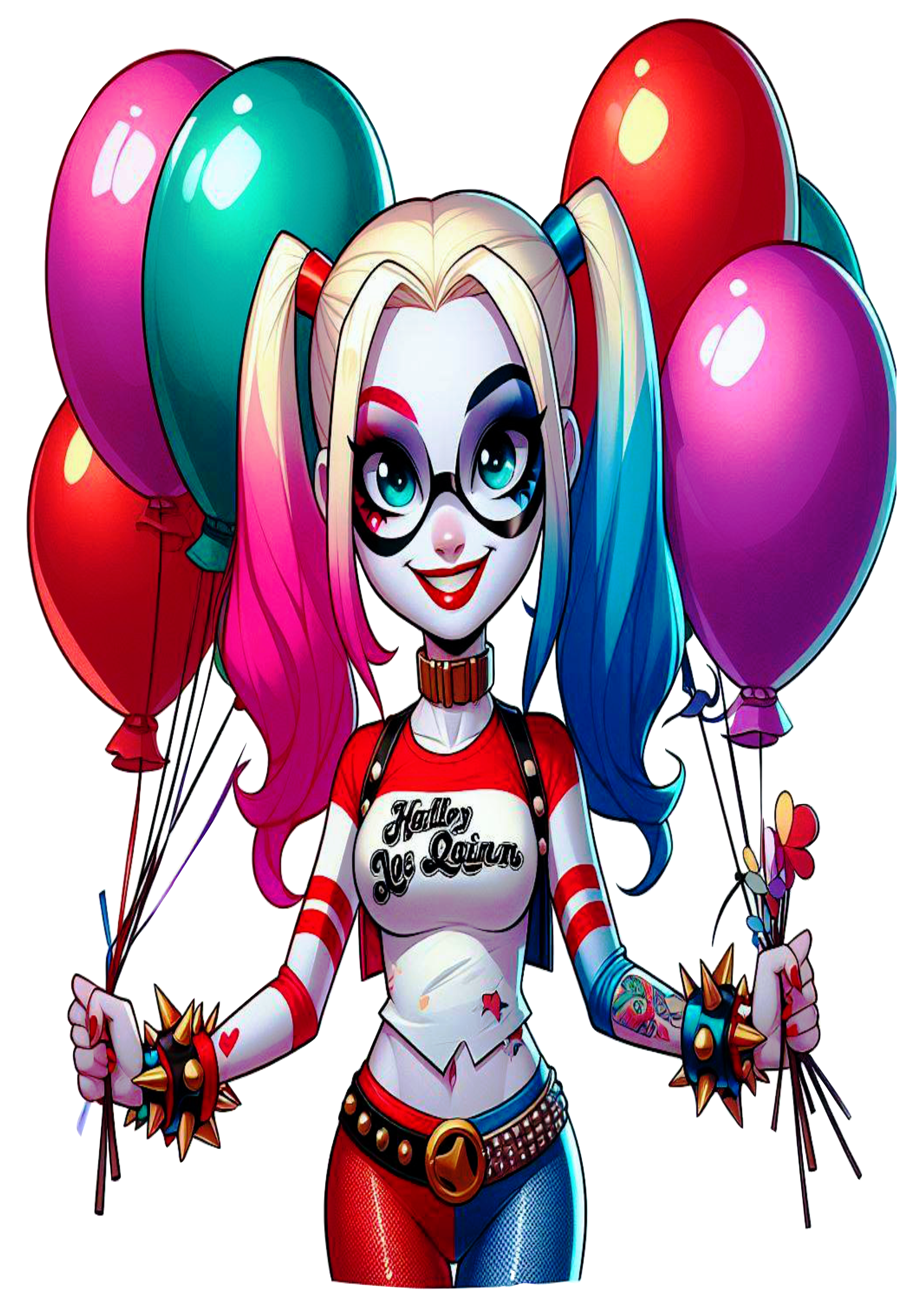 Harley Quinn png cartoon image pack