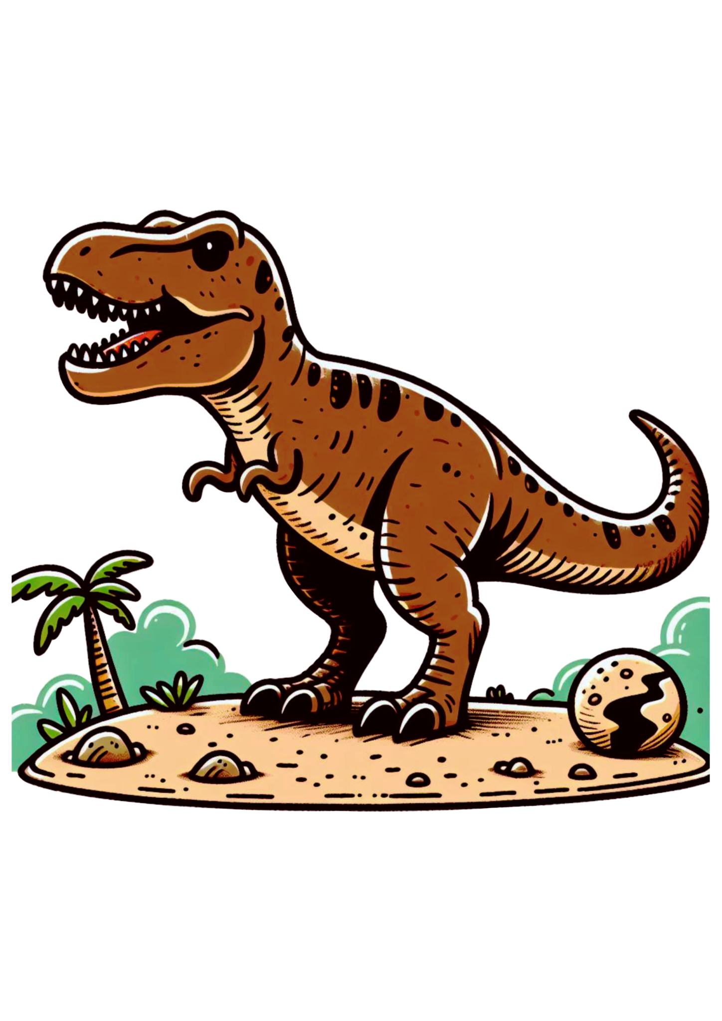 Dinosaur children’s drawing transparent background png clipart