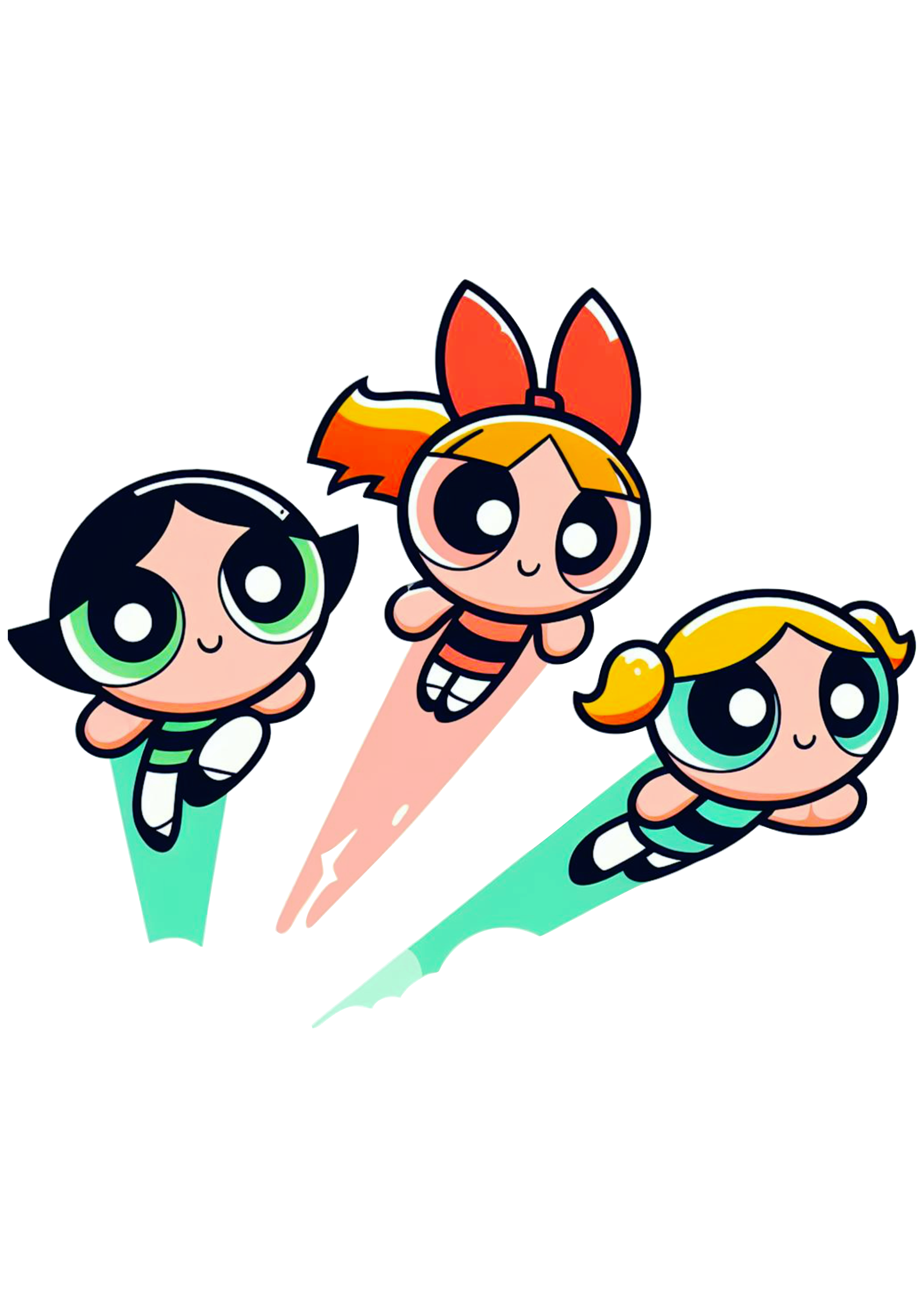 the powerpuff girls png images Blossom Bubbles and Buttercup