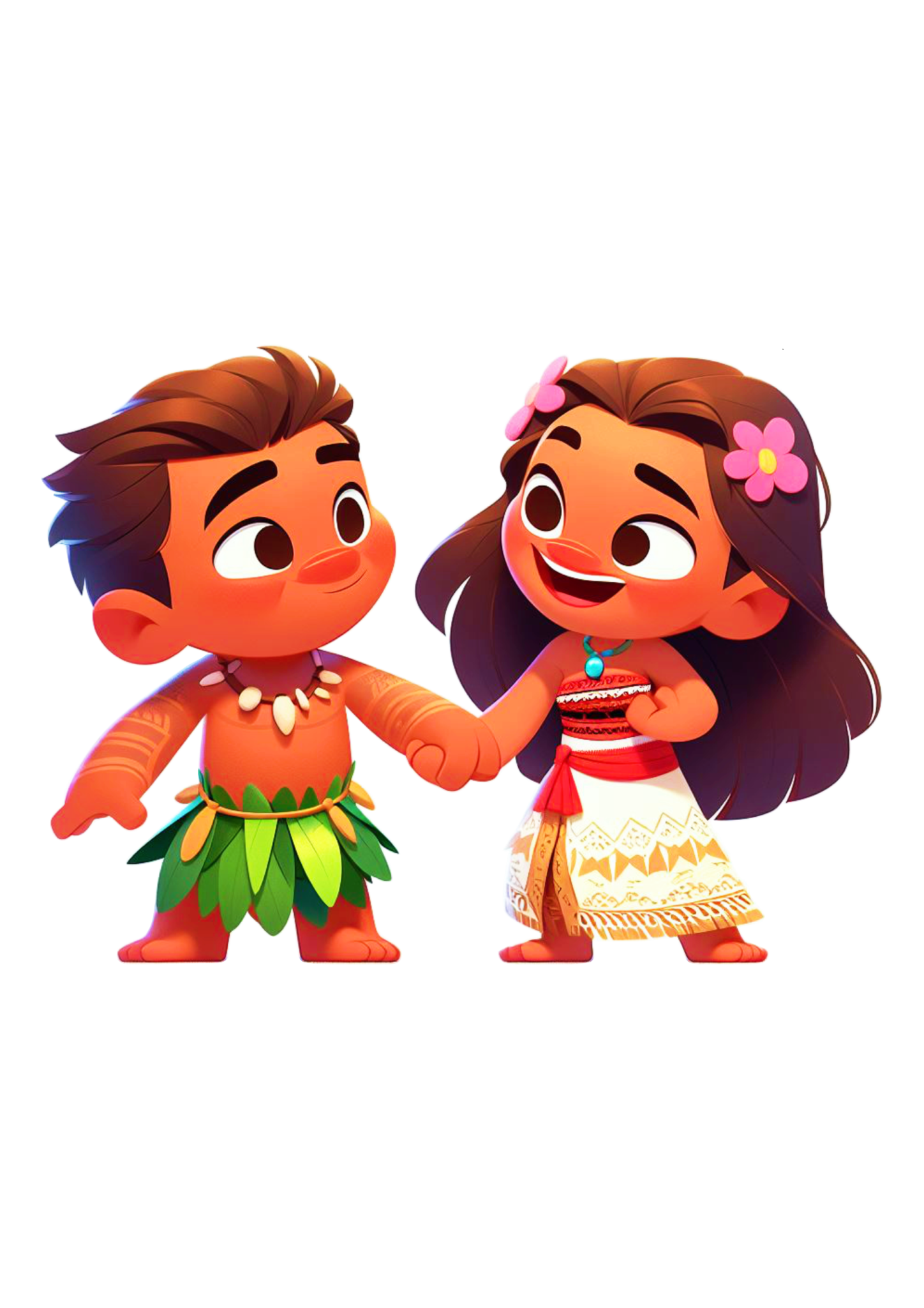 Moana and Maui Simple Drawing Disney Characters Children’s Animation ...