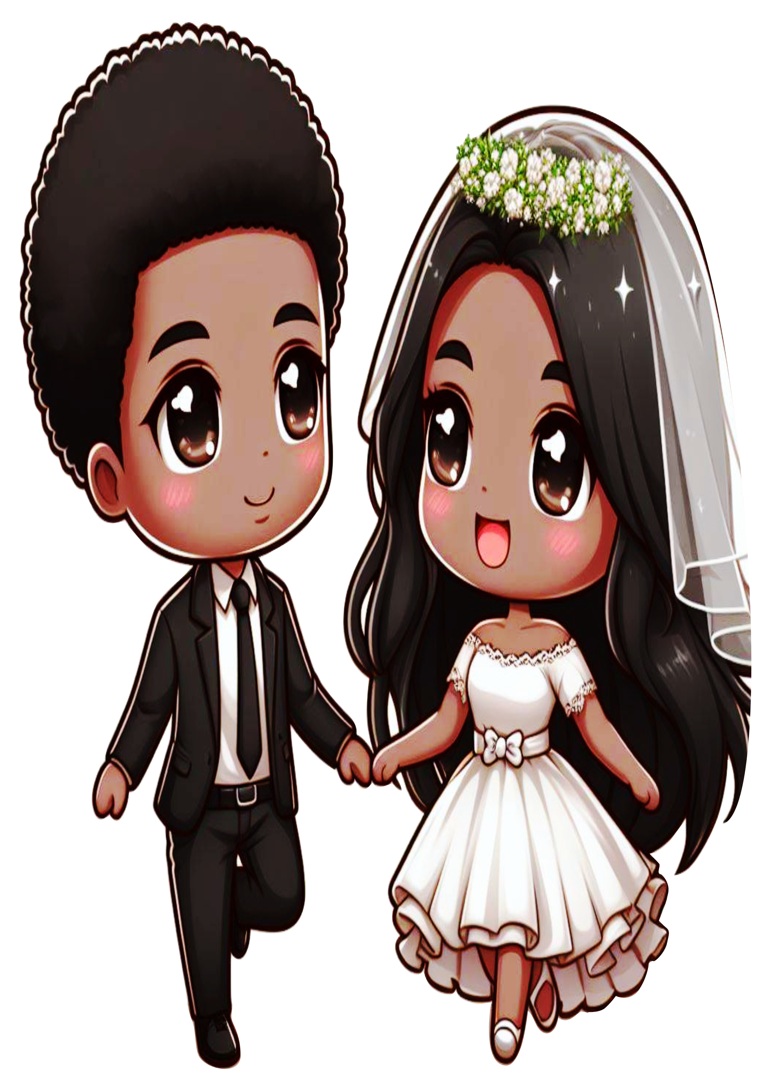 Wedding drawing illustration bride and groom png image couple in love