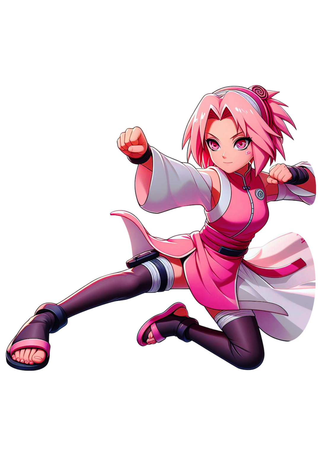 Naruto anime ninja png Sakura Haruno transparent background