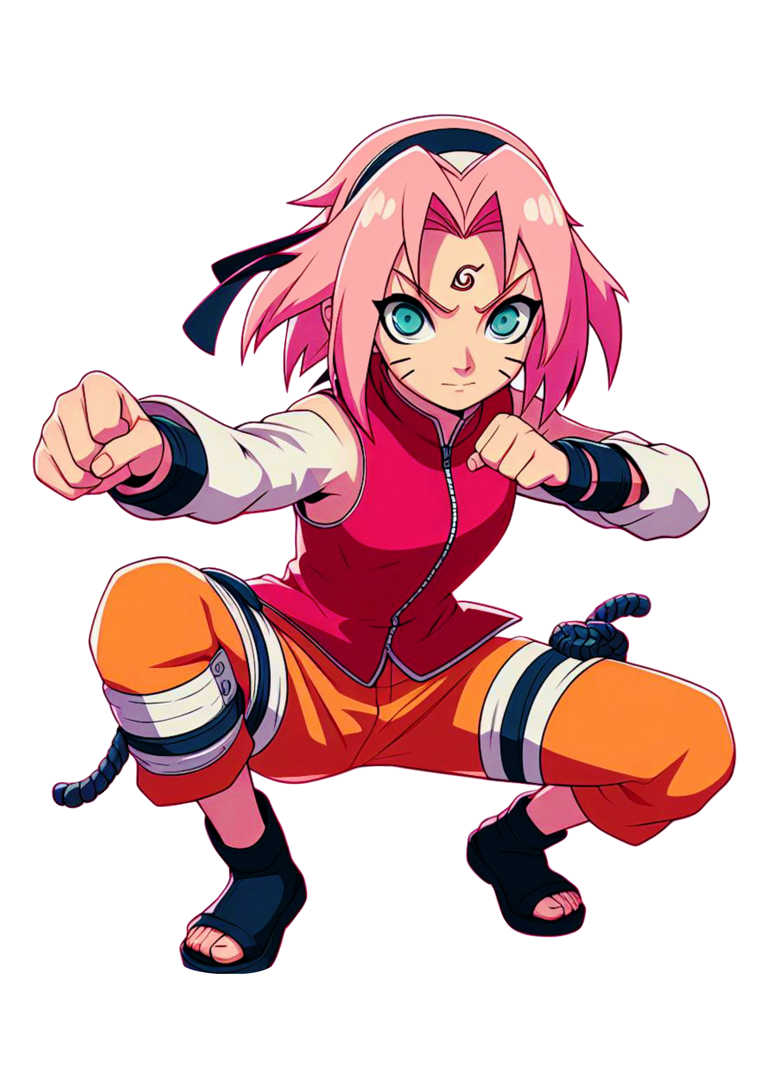 Naruto Shippuden personagens Sakura Haruno Kunoichi png anime japonês