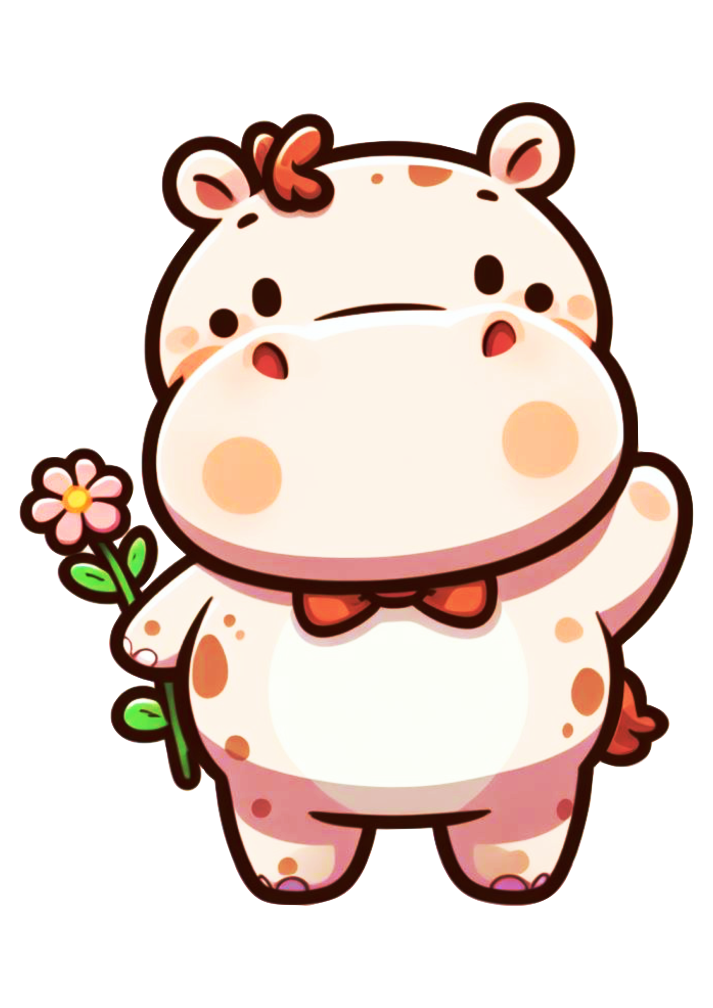 Hipopotamo desenho simples png