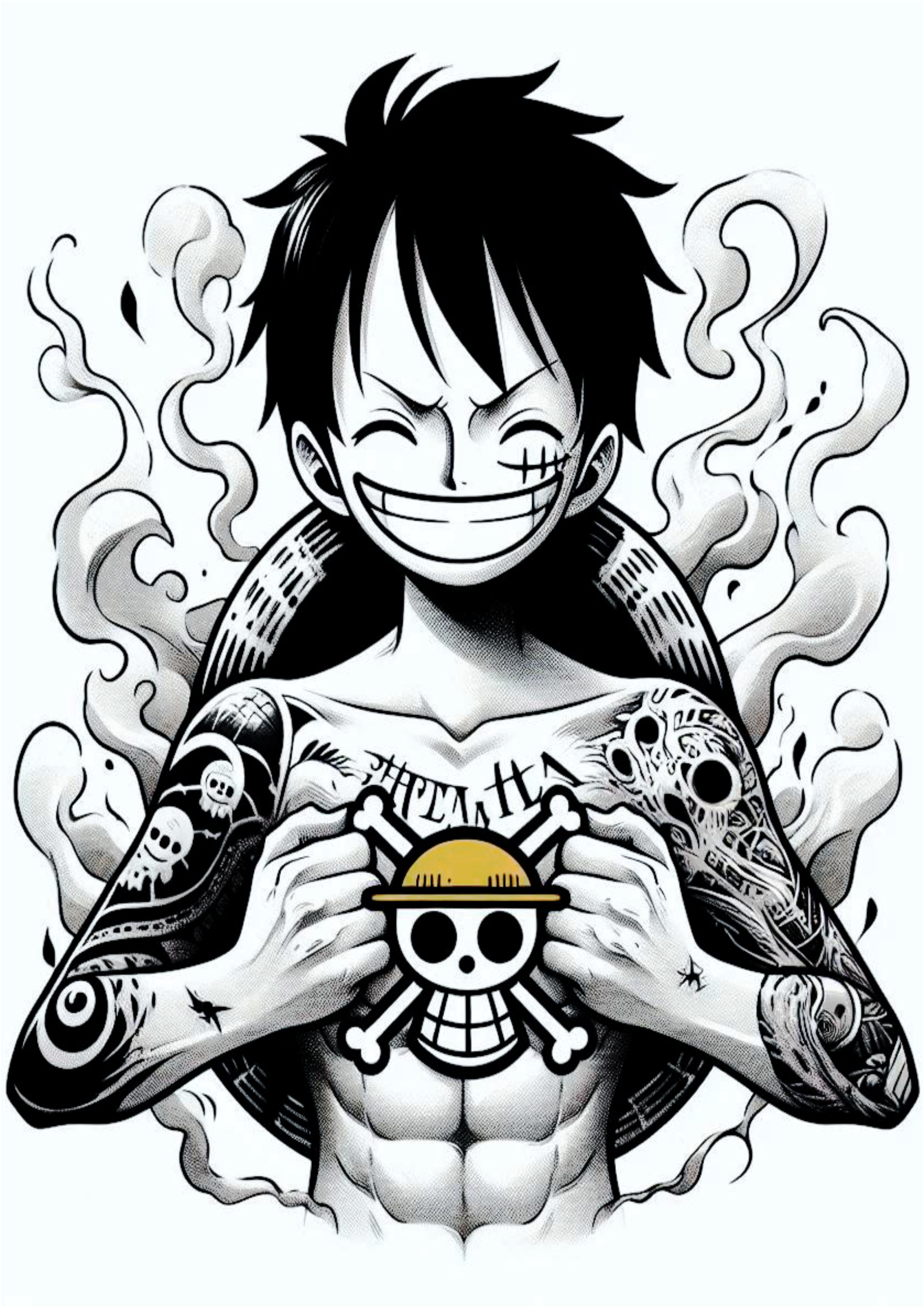 One Piece Anime Tattoo Ideas png images