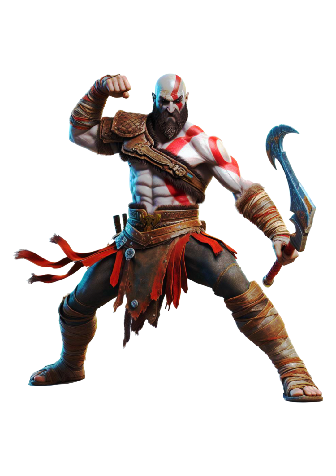 God Of War Kratos personagem de game png