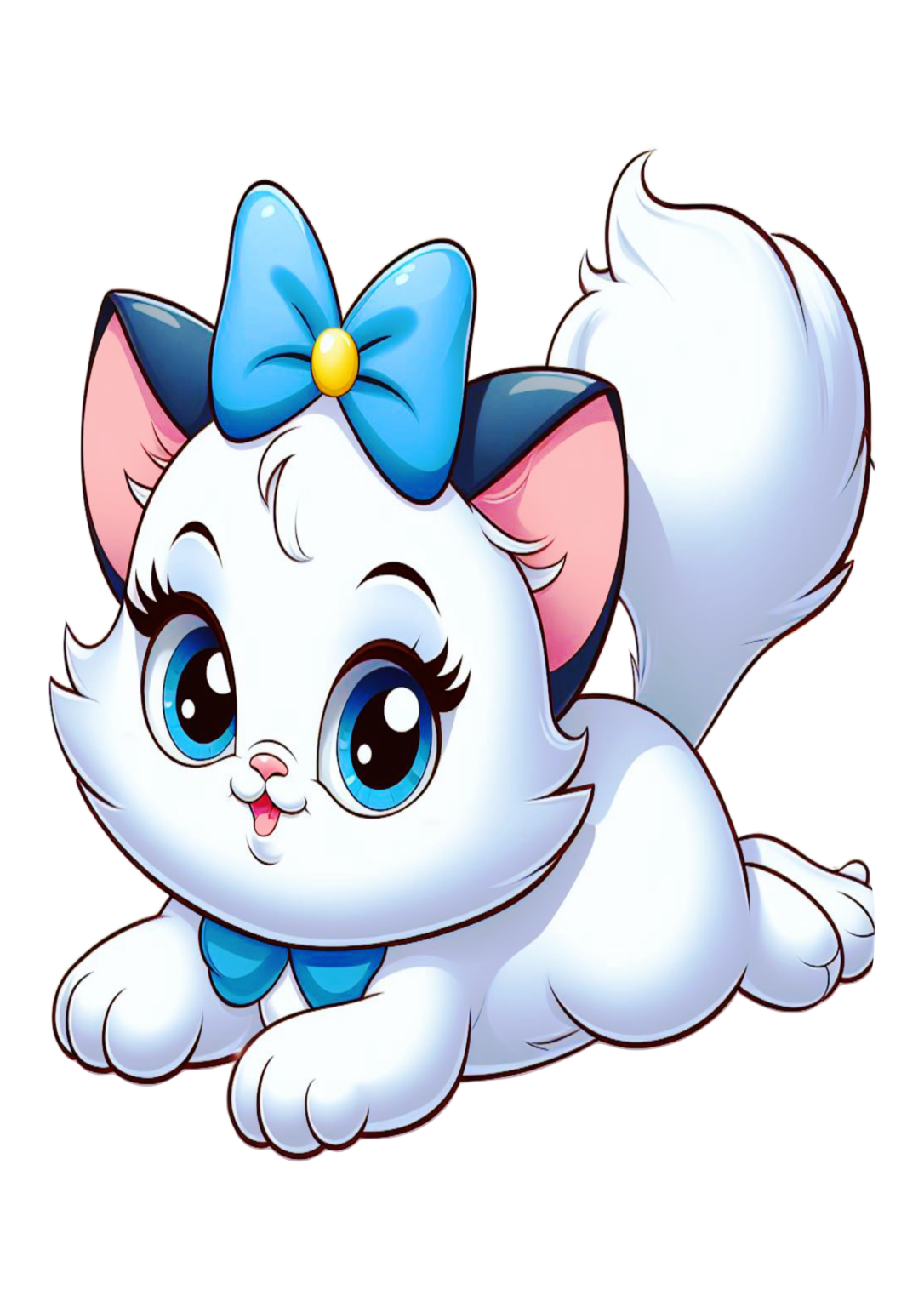 Desenho de uma gatinha png