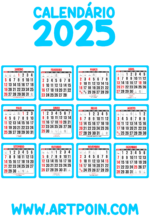 calendário 2025 azul3