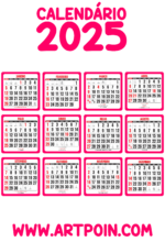 calendário 2025 rosa2