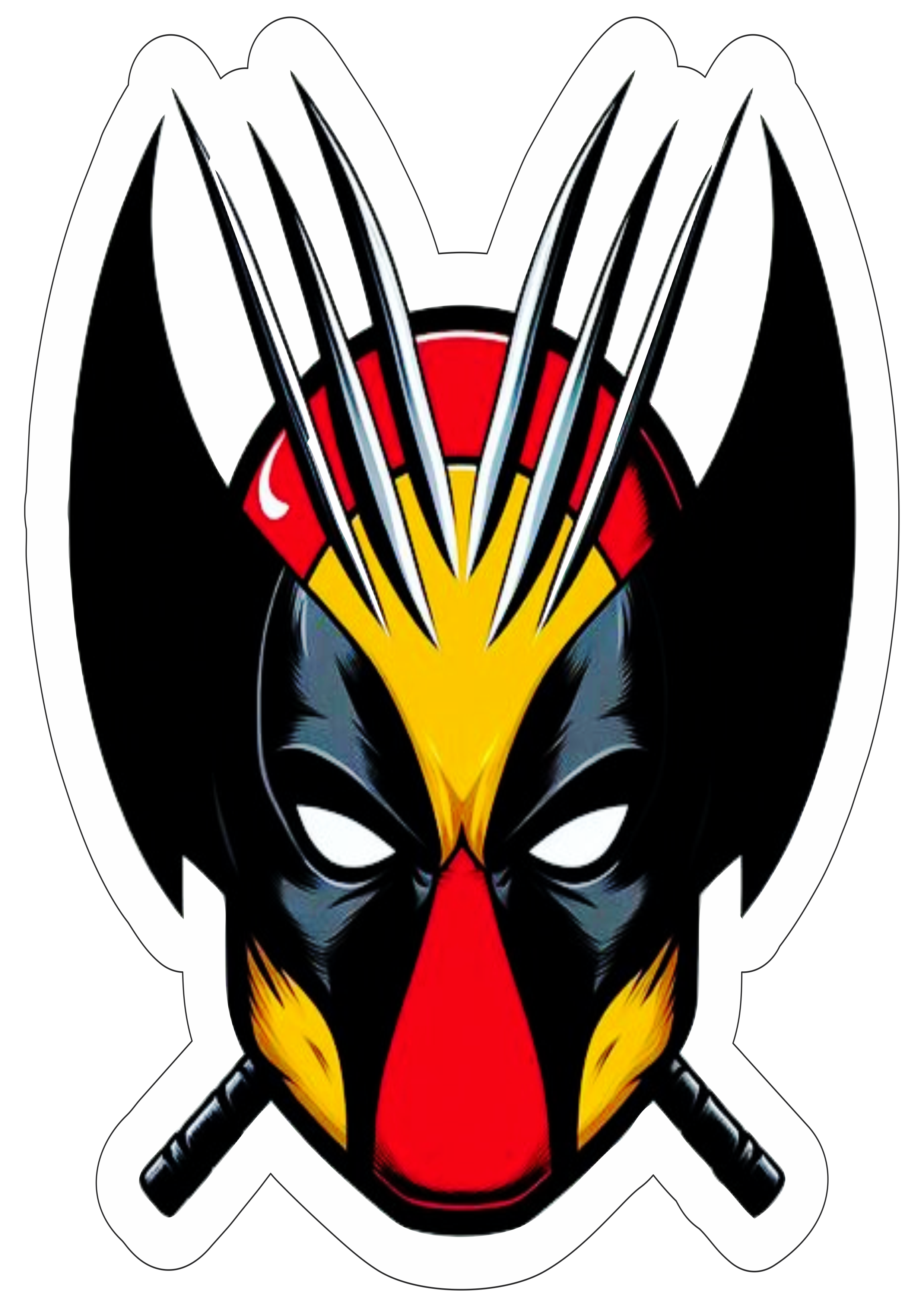 Deadpool e Wolverine logo novo filme png