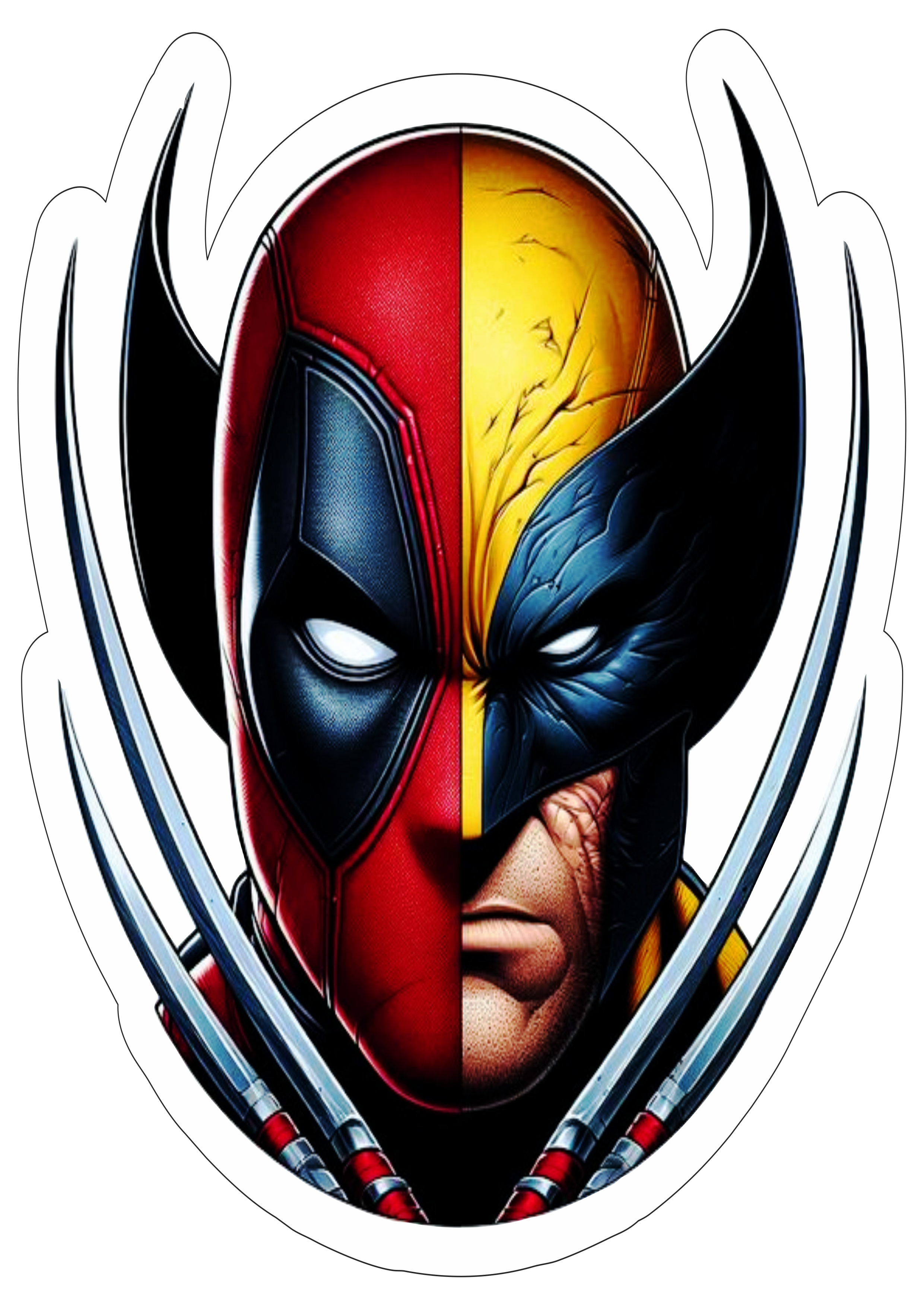 Deadpool e Wolverine logo novo filme de herois png