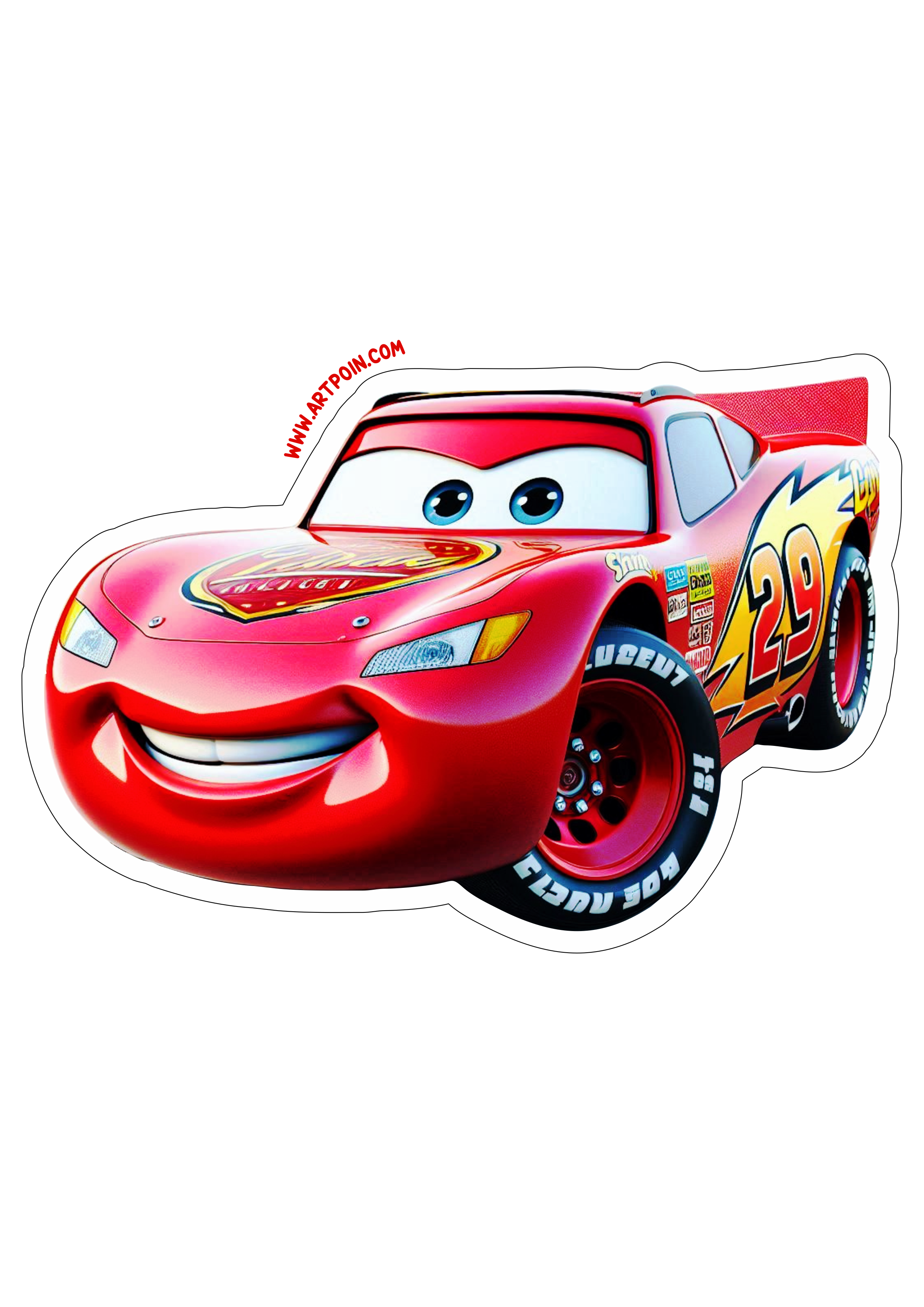 Relâmpago McQueen png Disney Carros