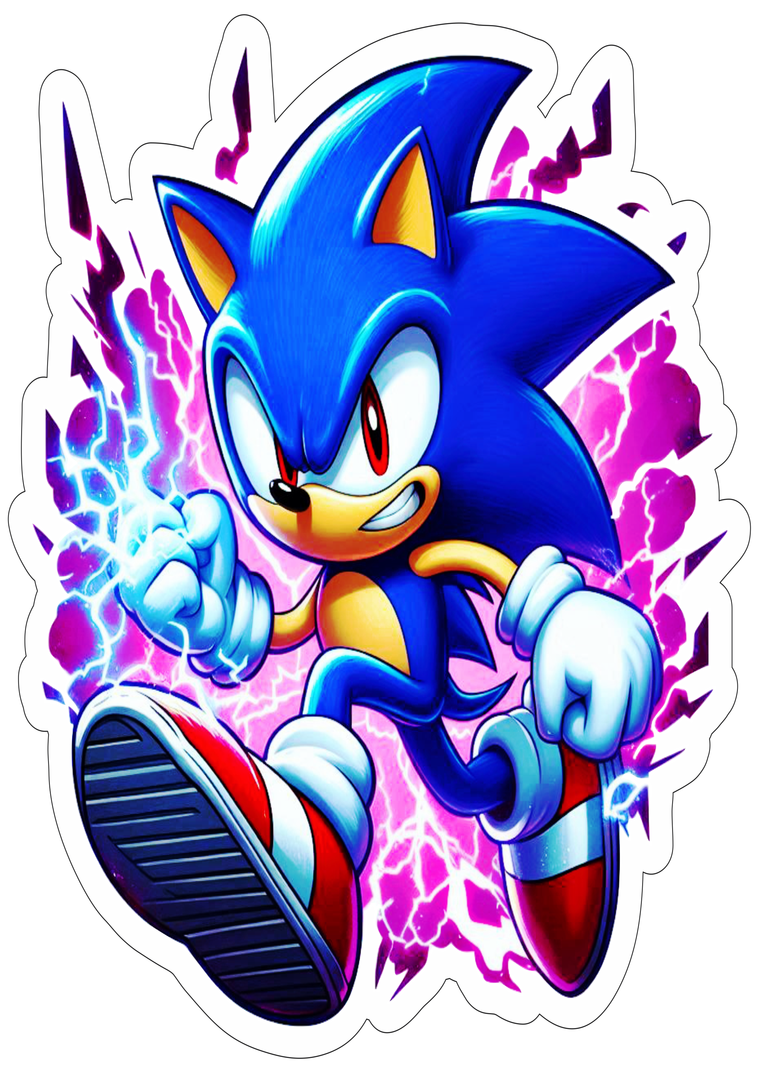 Sonic the hedgehog png fundo transparente papelaria criativa decoração de festa infantil games