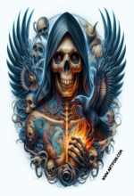 tatuagens morte the death8