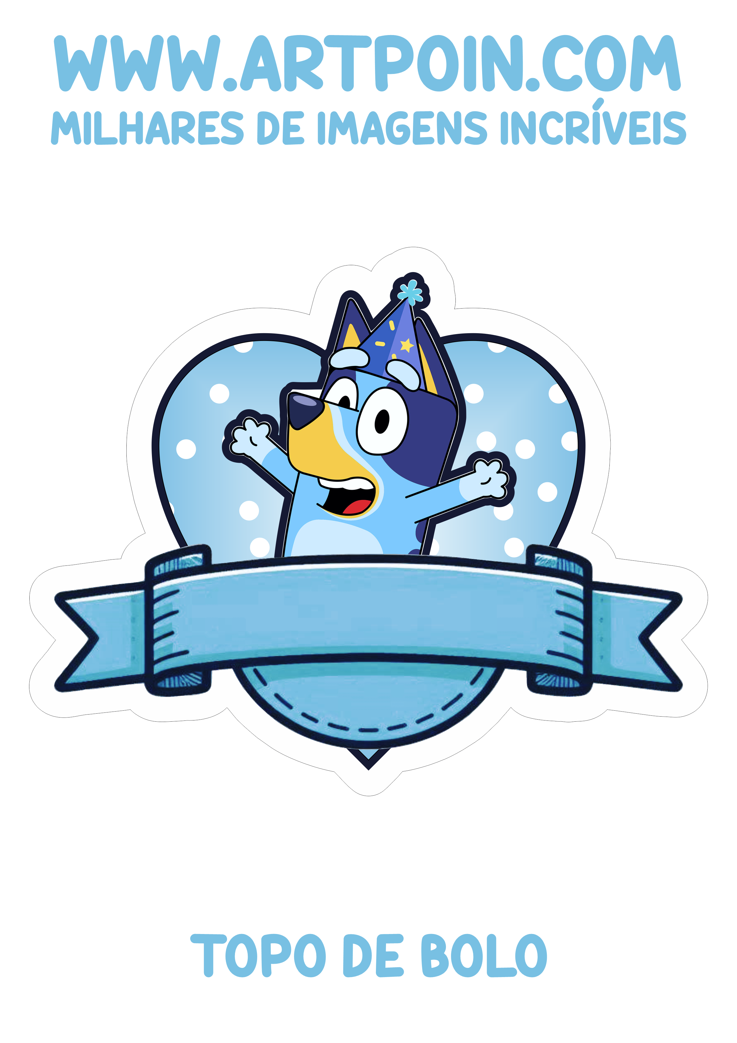 Bluey disney plus personagem fictício png