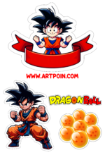 topo de bolo dragon ball z para imprimir1