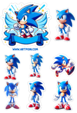 topo de bolo sonic festa infantil2