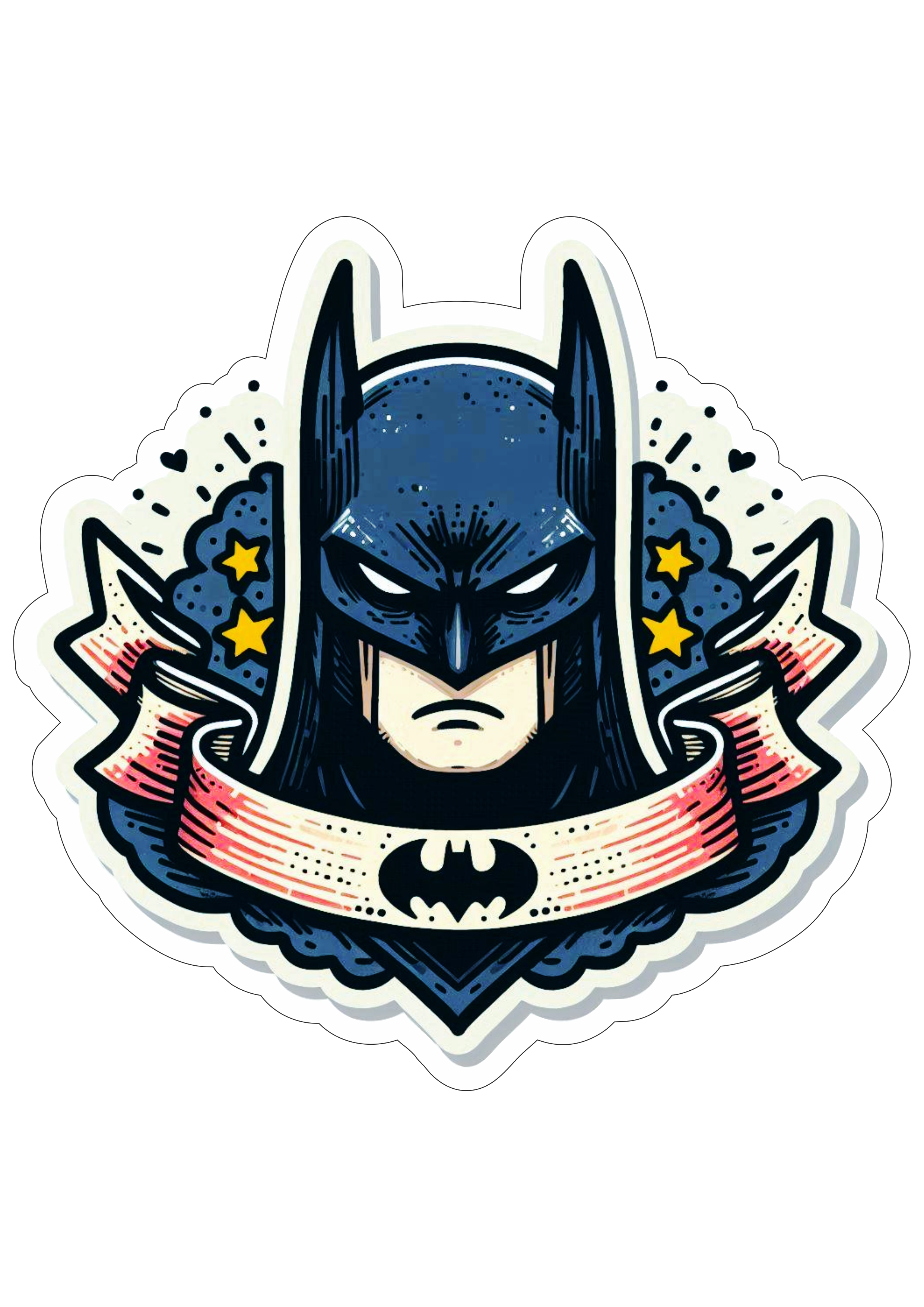 Decoração de festa de aniversário infantil Batman super herói png