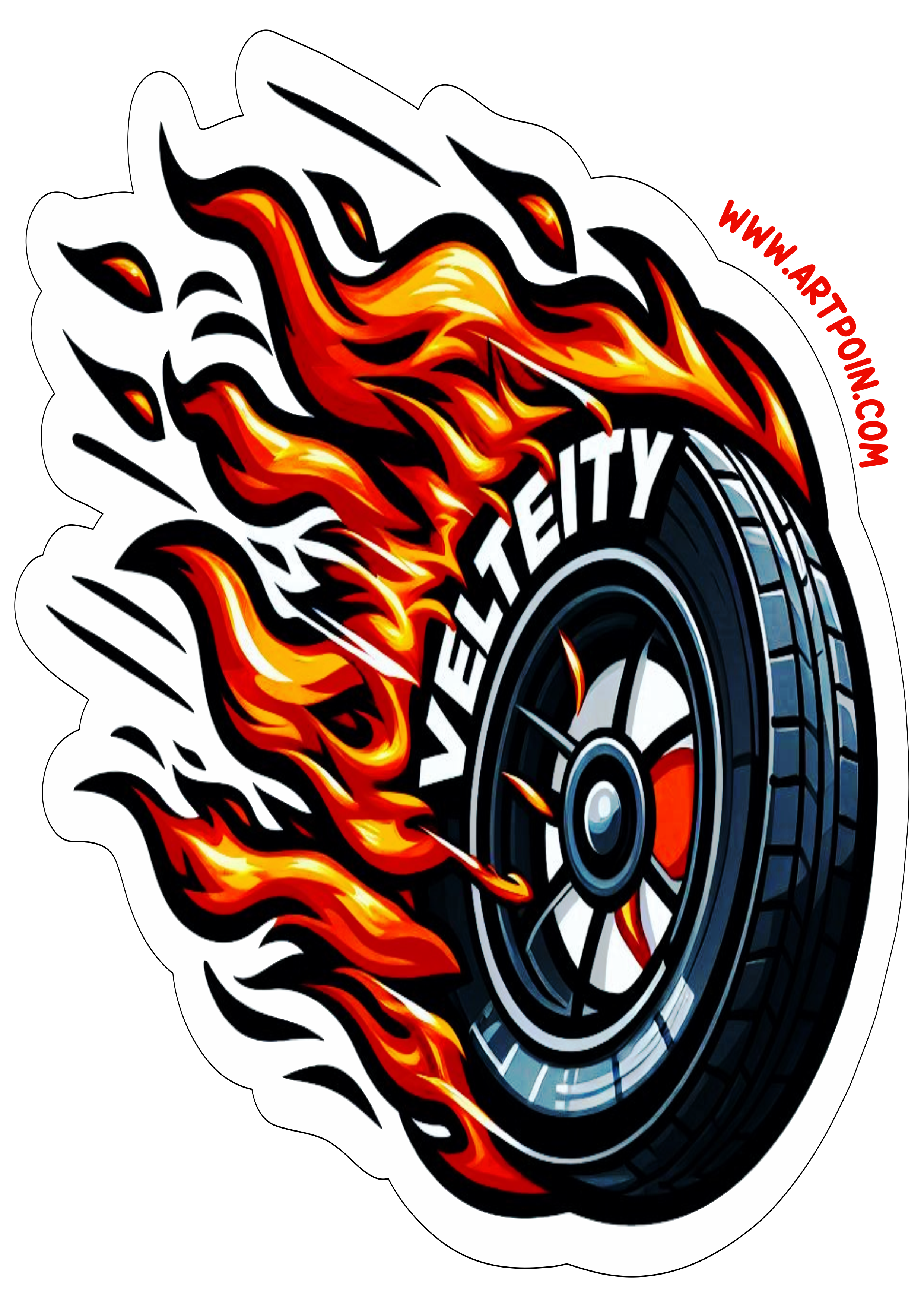 Hot Wheels pneu pegando fogo logo de alta velocidade imagem com contorno desenho simples carro png