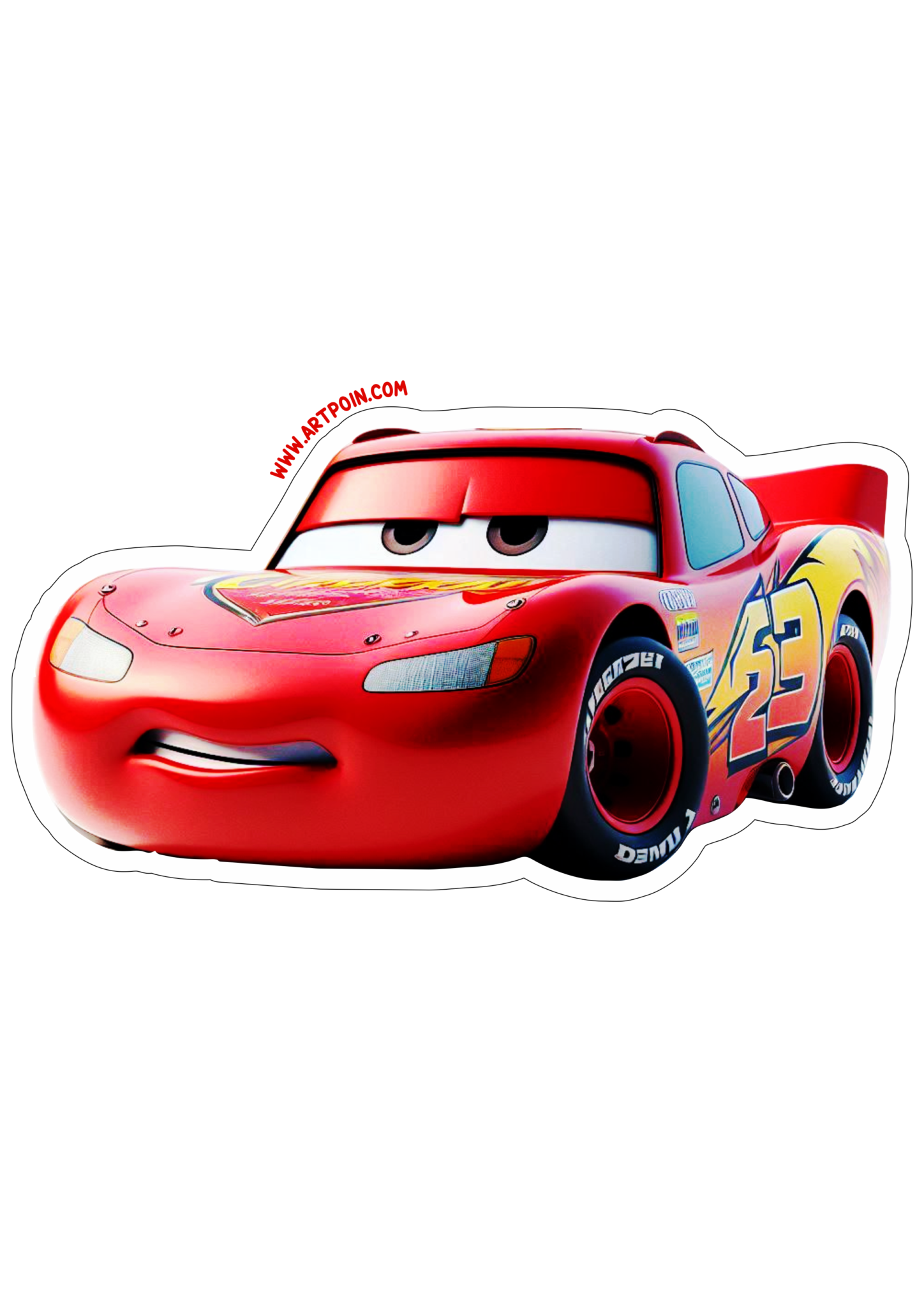 Rel mpago mcqueen disney carros png