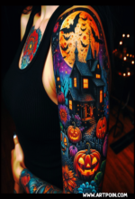 tatuagem halloween3