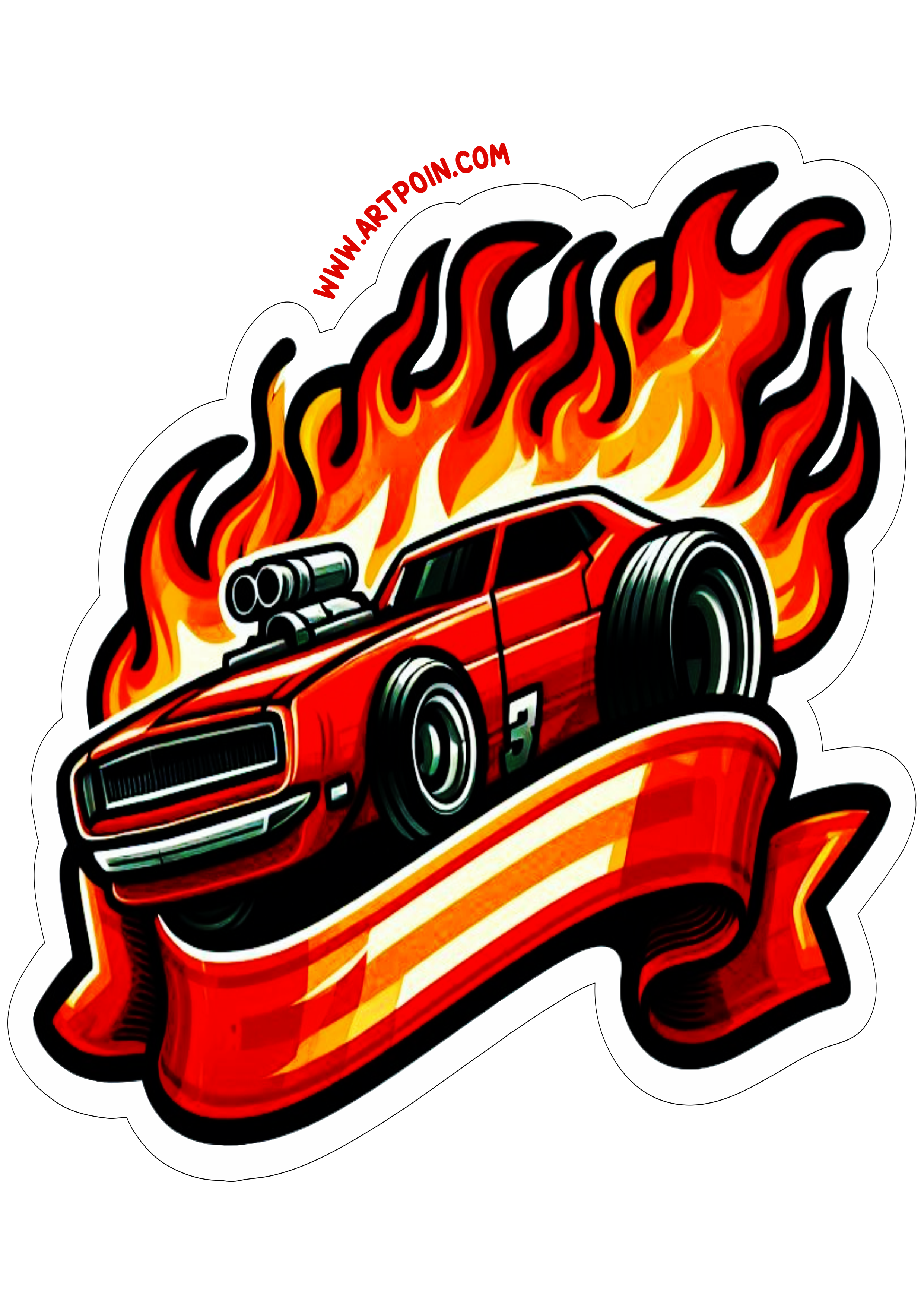 Hot Wheels carrinhos de corrida logo fire png