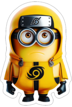 minions fantasiado de naruto decoração10