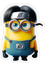 minions fantasiado de naruto decoração17