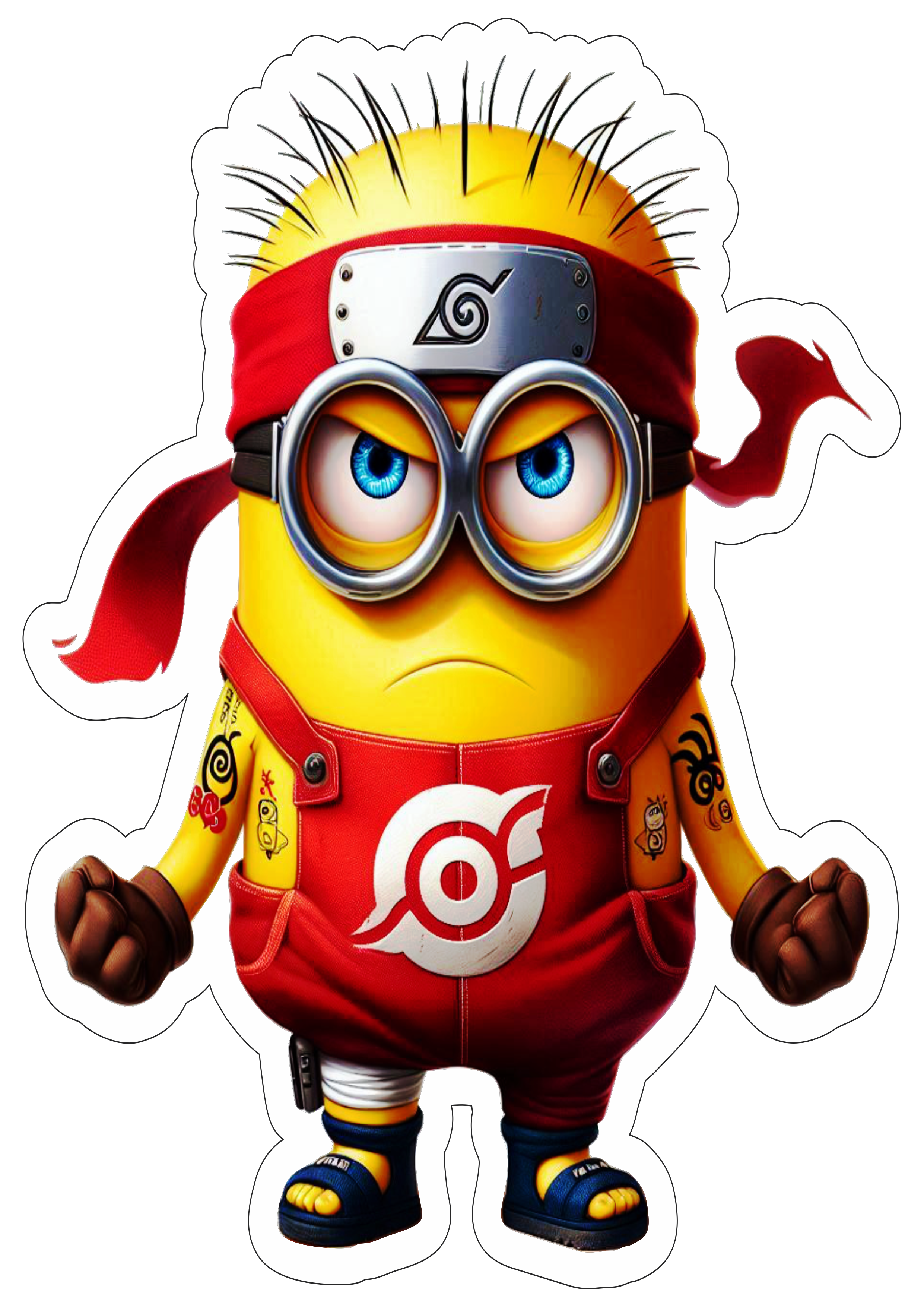 Minions Naruto animação infantil png