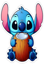 stitch imagem fofinha fundo transparente8