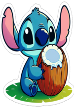 stitch imagem fofinha fundo transparente9