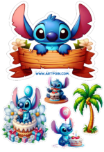 stitch topo de bolo festa infantil aniversário2