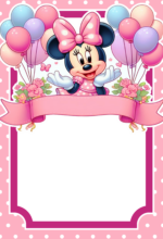 convite minnie rosa1