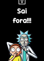 papel de parede para celular rick and morty1