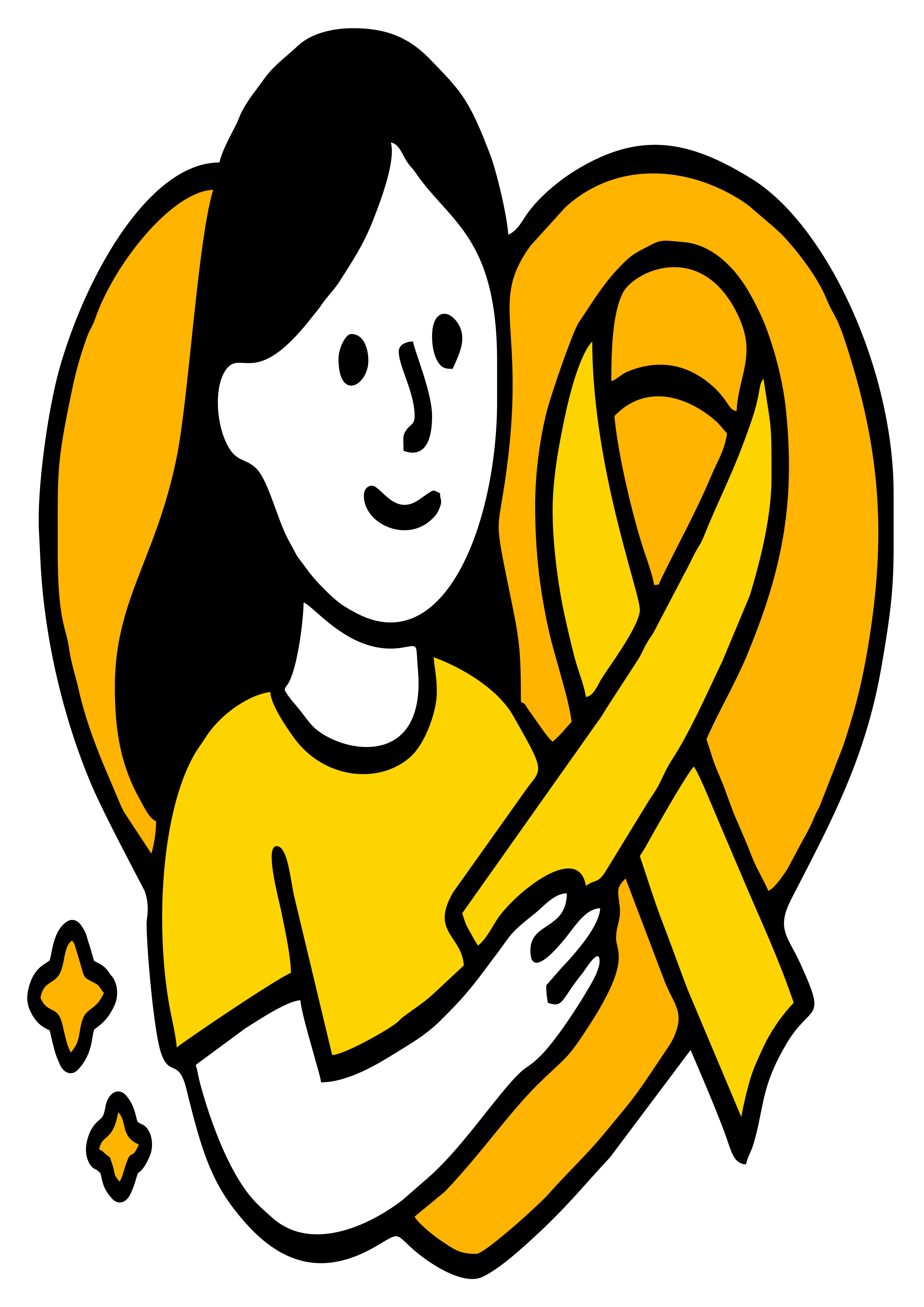 Setembro amarelo imagem com desenho simples para campanha de conscientização imagens legais para decoração png