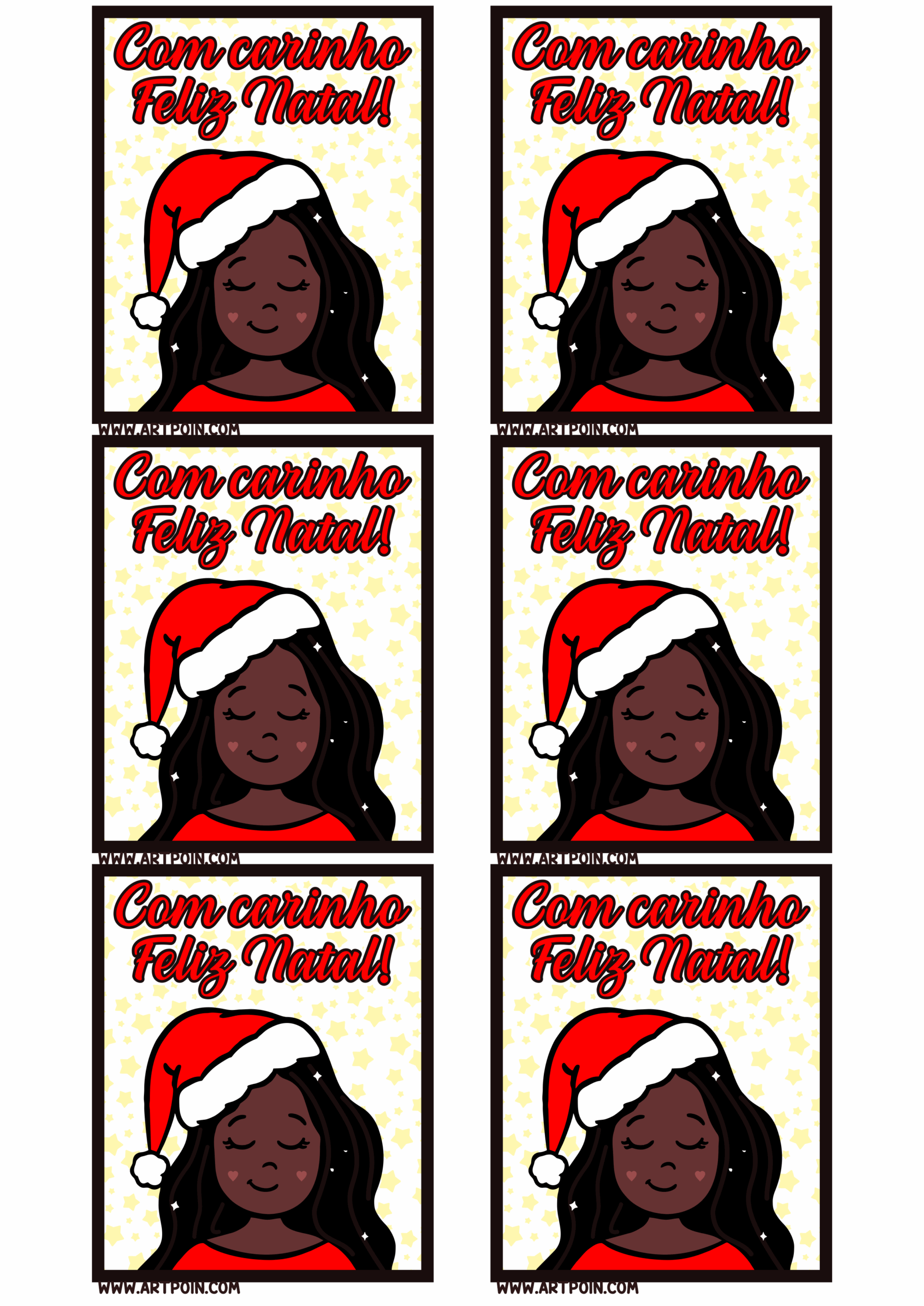 Tag para brinco feliz natal mimo para cliente lojas e lojinhas de instagram 6 imagens png