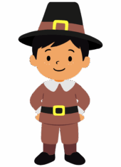 thanksgiving simple drawing boy