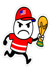 copa do mundo estados unidos 2026 flork of cows segurando a taça