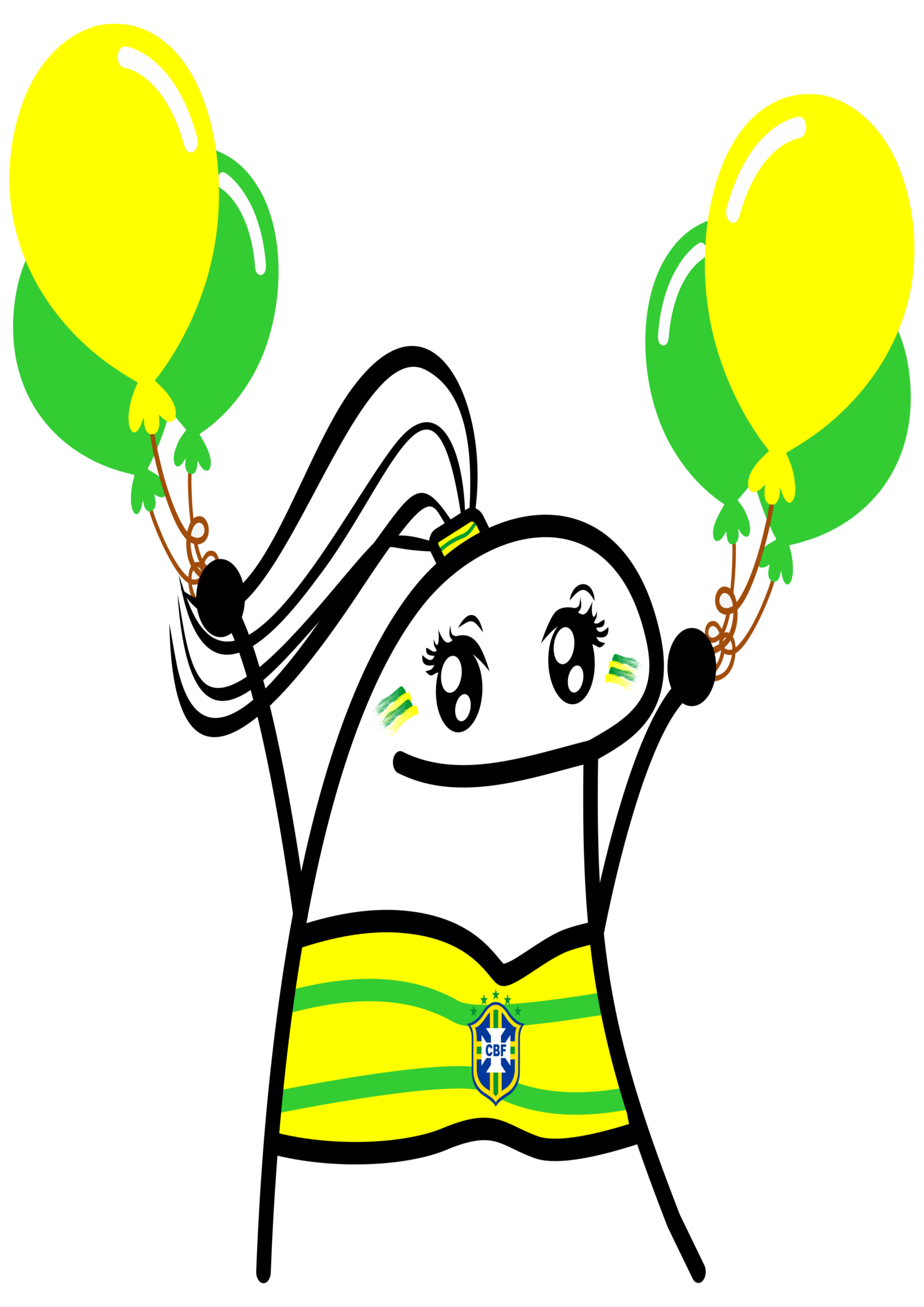 Copa do mundo 2022 meme flork of cows stickers whatsapp grátis png