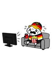 flork of cows torcedor da alemanha assistindo o jogo copa do mundo 2026