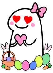 figurinhas de páscoa flork of cows decoração